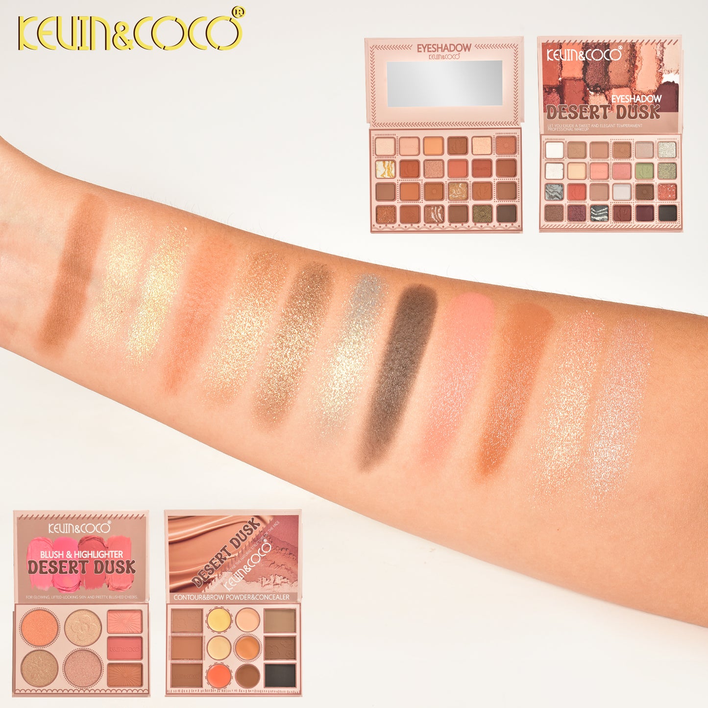 Kit de Maquillaje Desert Dusk Multifunción – Kevin&Coco REF:KC1080