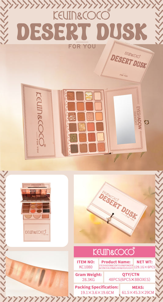 Kit de Maquillaje Desert Dusk Multifunción – Kevin&Coco REF:KC1080