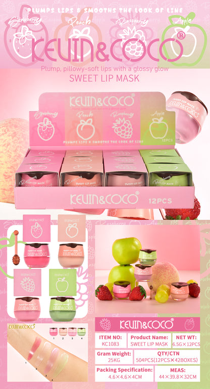 Mascarilla Labial Hidratante Frutal – Kevin&Coco REF:KC1083