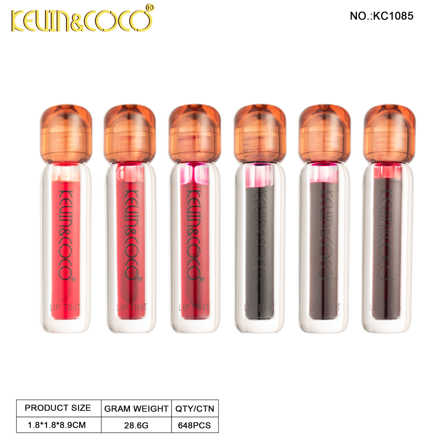 Tinta Labial Larga Duración – Kevin&Coco REF:KC1085