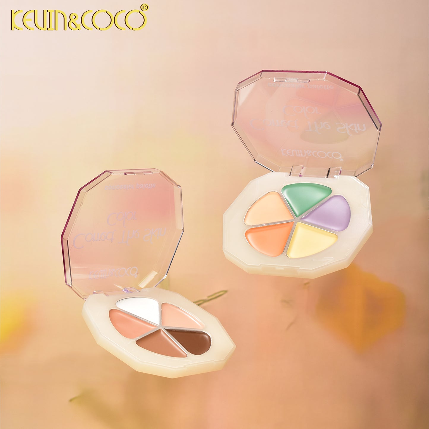 Paleta de Contorno Facial Multicolor – Kevin&Coco REF:KC1089
