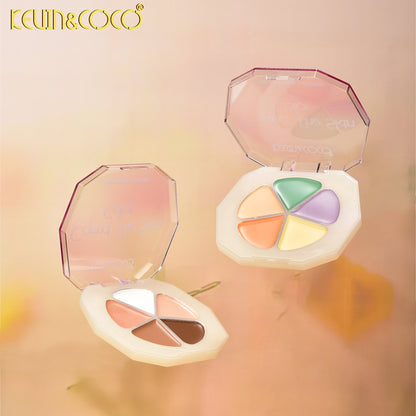 Paleta de Contorno Facial Multicolor – Kevin&Coco REF:KC1089