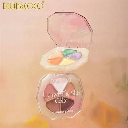 Paleta de Contorno Facial Multicolor – Kevin&Coco REF:KC1089