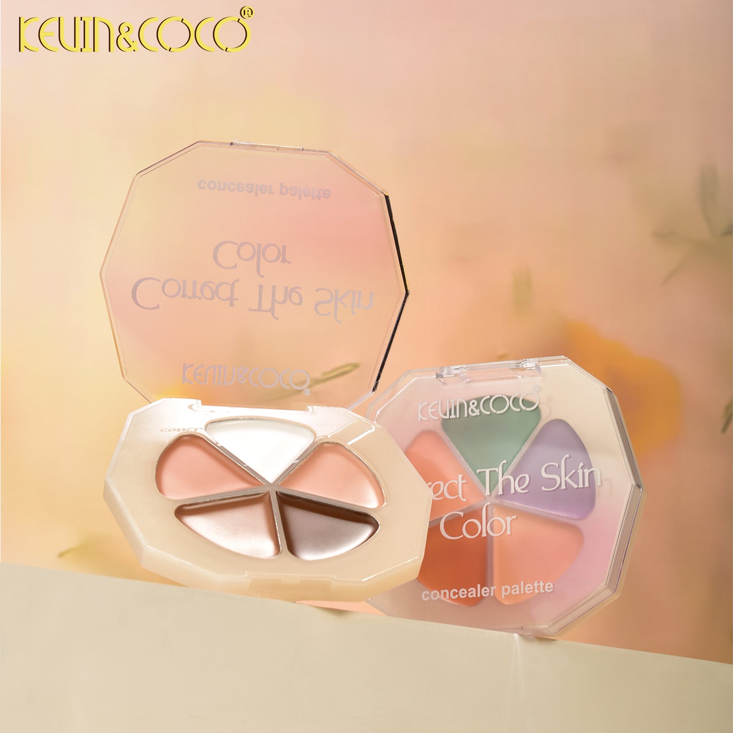Paleta de Contorno Facial Multicolor – Kevin&Coco REF:KC1089
