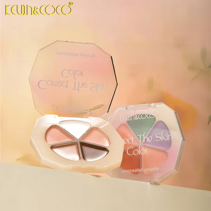 Paleta de Contorno Facial Multicolor – Kevin&Coco REF:KC1089