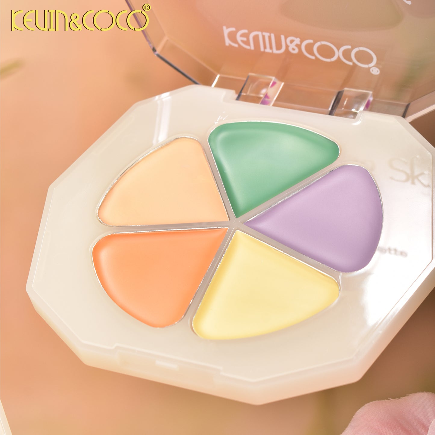Paleta de Contorno Facial Multicolor – Kevin&Coco REF:KC1089