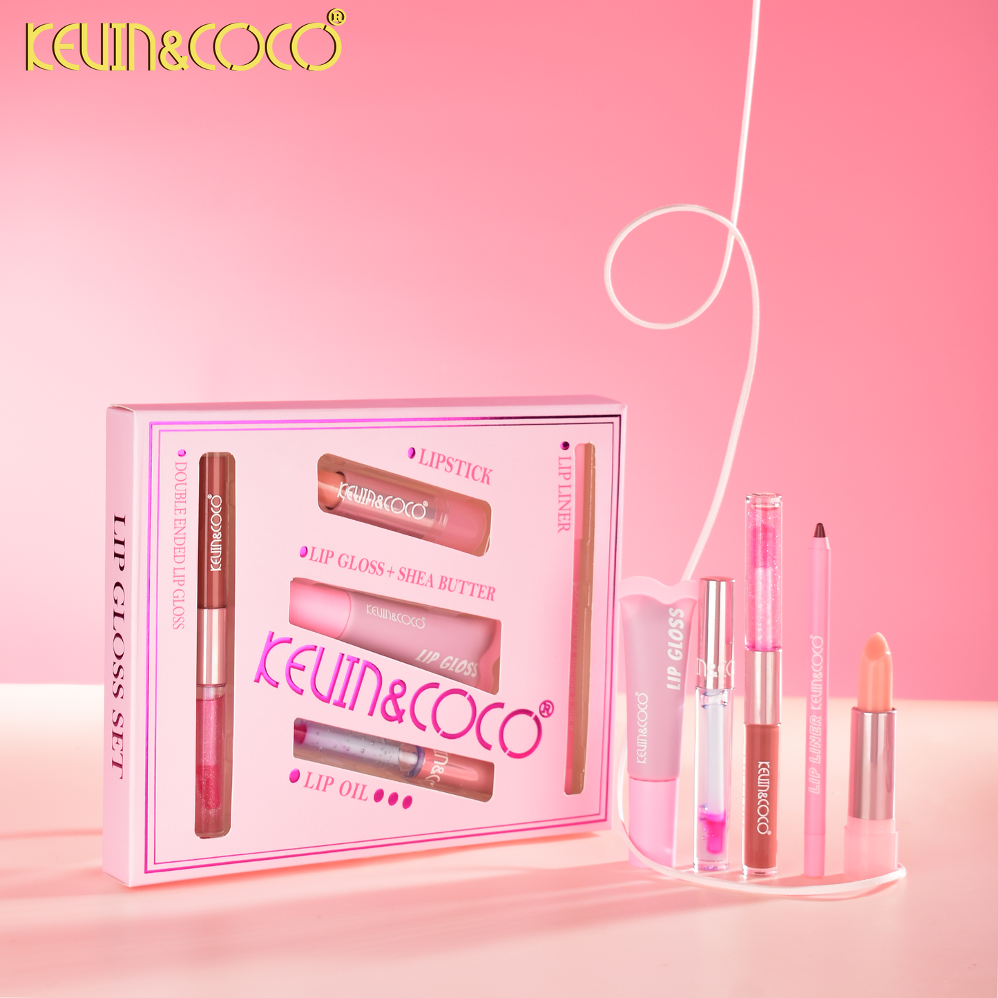 Kit de Labiales Mix Beauty KEVIN&COCO REF:KC1097