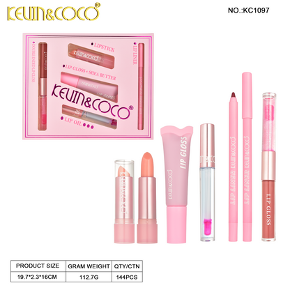 Kit de Labiales Mix Beauty KEVIN&COCO REF:KC1097