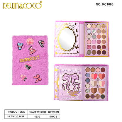 Paleta libro de Maquillaje KEVIN&COCO REF:KC1098