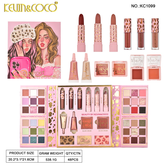 Kit de maquillaje kevin&coco REF:KC1099