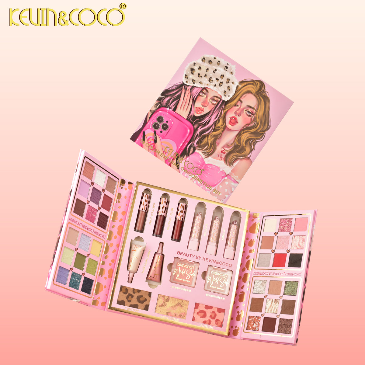 Kit de maquillaje kevin&coco REF:KC1099