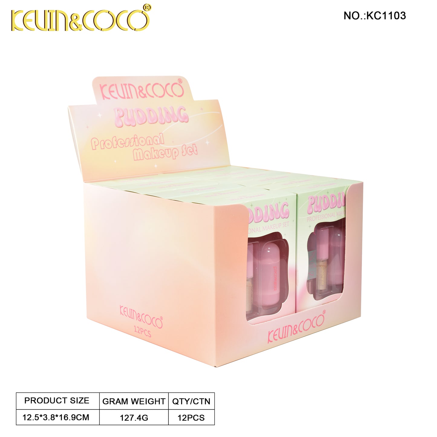 Kit de Maquillaje KEVIN&COCO REF:KC1103A