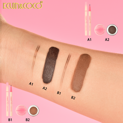 Kit para Cejas Completo 4 en 1 KEVIN&COCO REF:KC1104