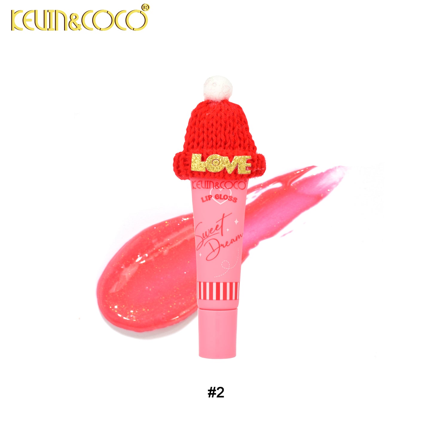 Brillo Labial Gloss Gorro Navidad KEVIN&COCO REF:KC1105