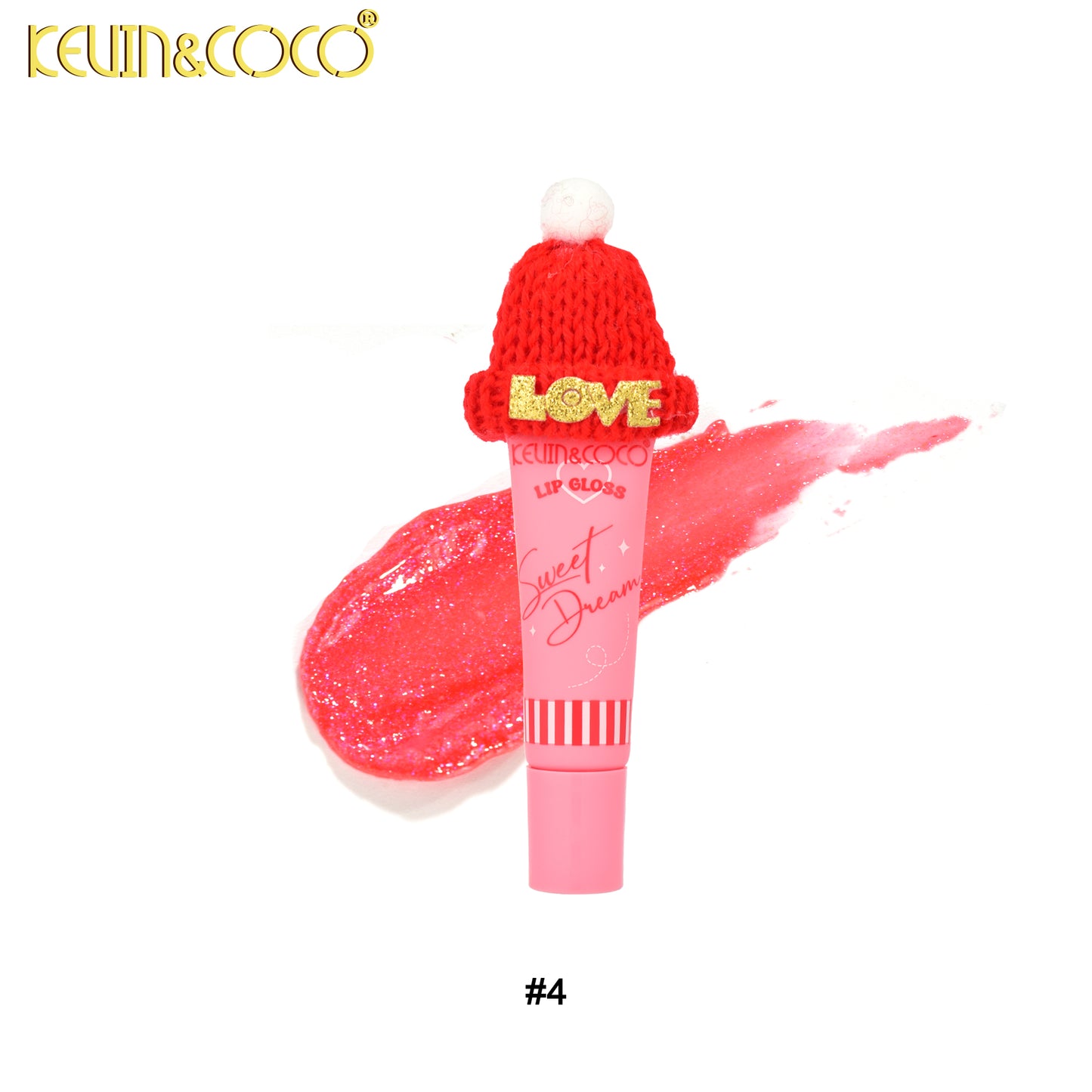 Brillo Labial Gloss Gorro Navidad KEVIN&COCO REF:KC1105