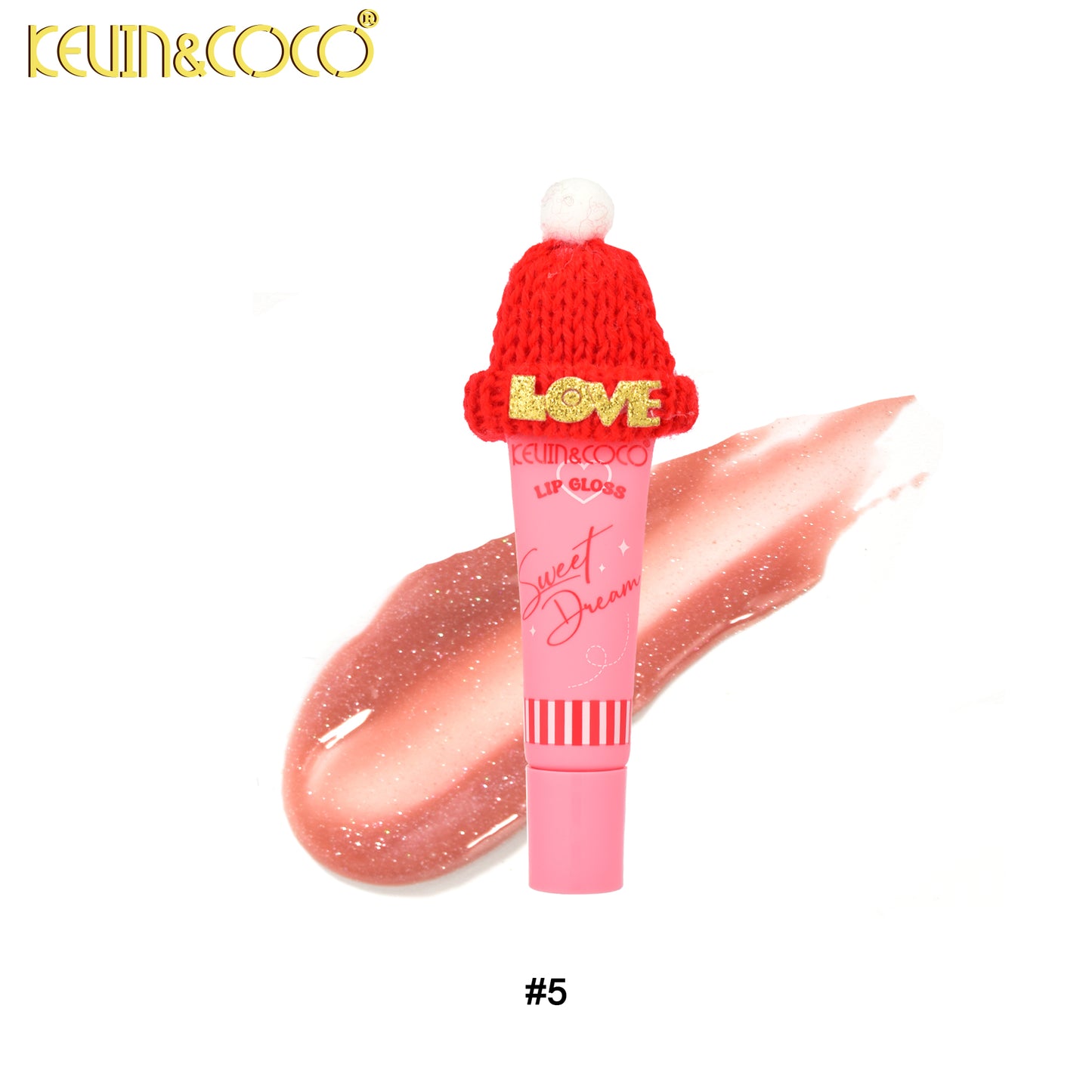 Brillo Labial Gloss Gorro Navidad KEVIN&COCO REF:KC1105