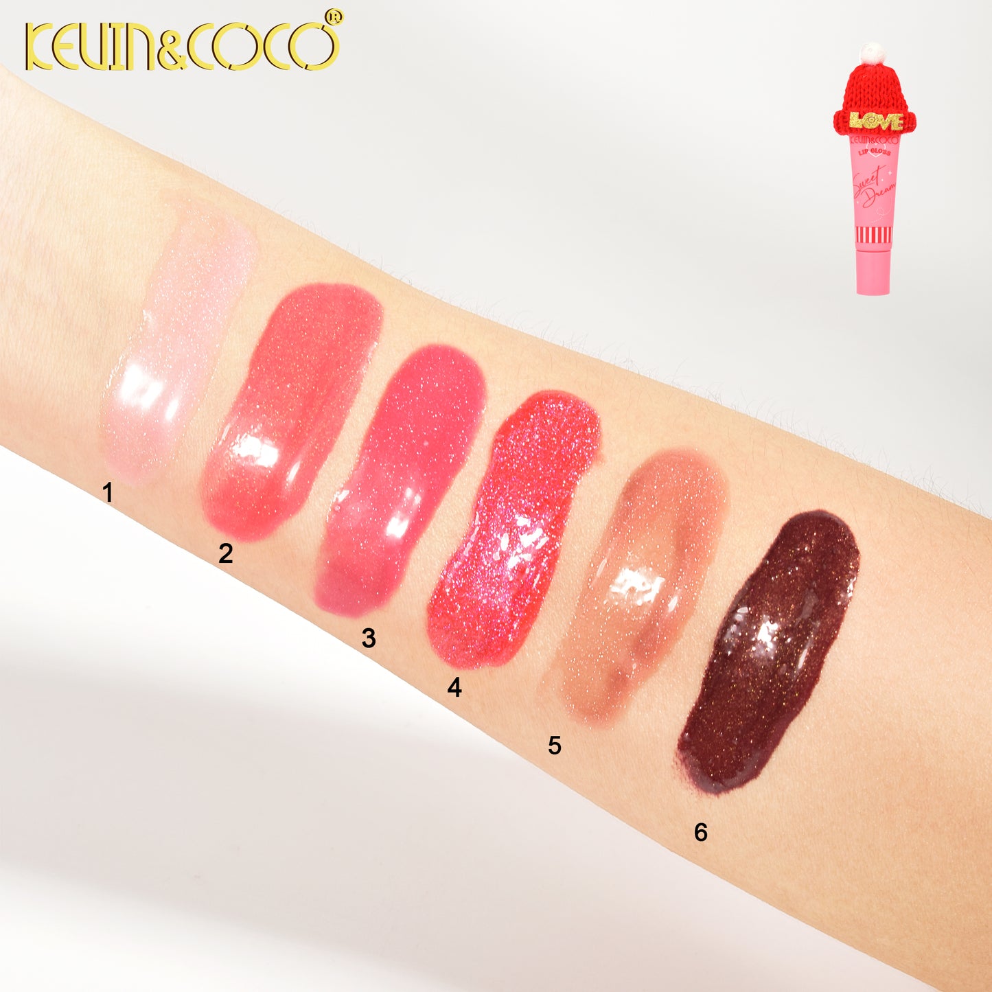 Brillo Labial Gloss Gorro Navidad KEVIN&COCO REF:KC1105