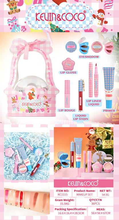 Kit Regalo de maquillaje Navidad KEVIN&COCO REF:KC1115