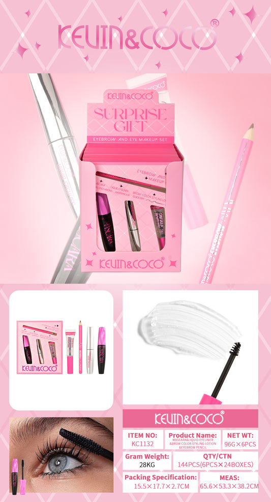 Kit de maquillaje para cejas y ojos KEVIN&COCO REF:KC1132