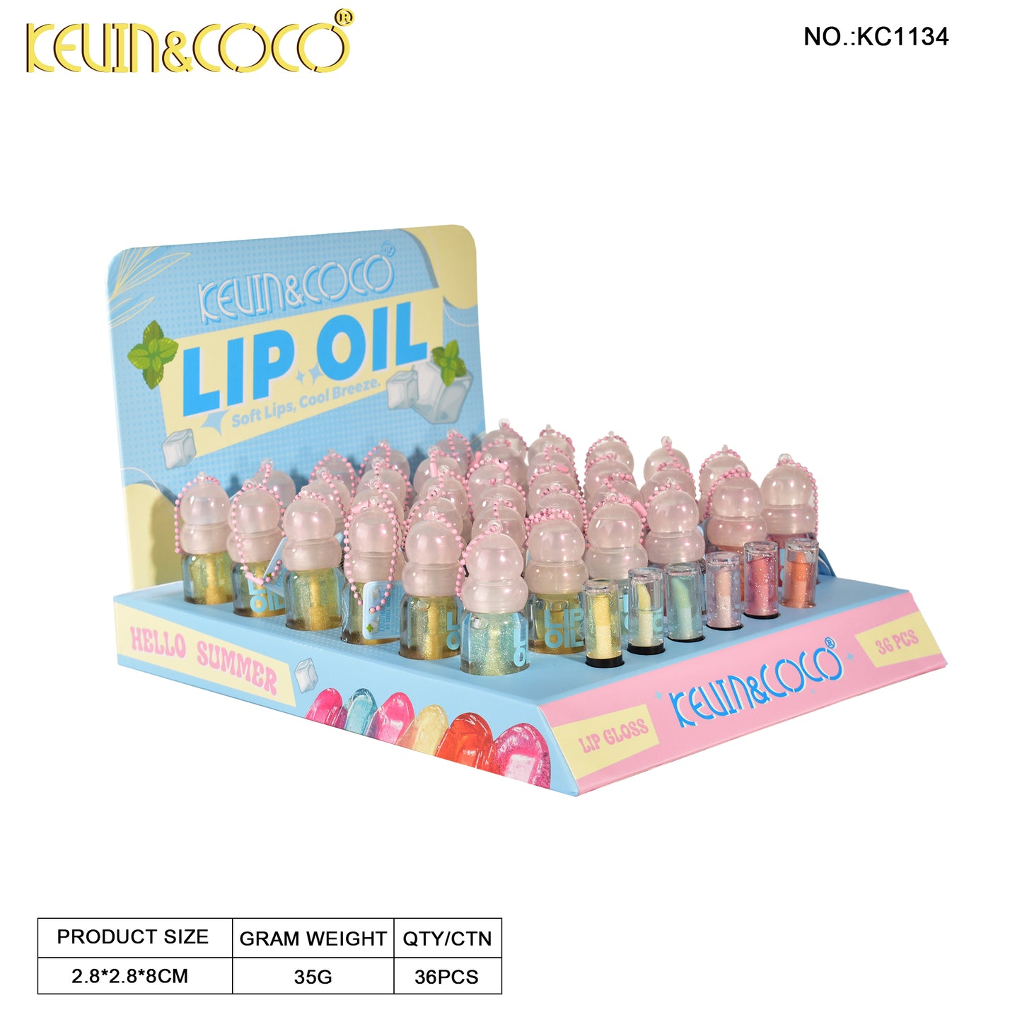 Brillo Labial Hidratante – Kevin&Coco REF:KC1134