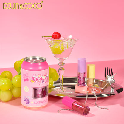 Set de brillos labiales kevin&coco REF:KC1136