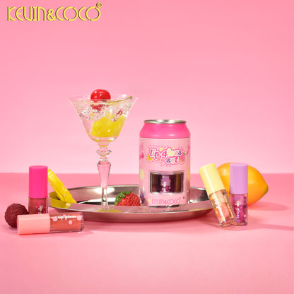 Set de brillos labiales kevin&coco REF:KC1136