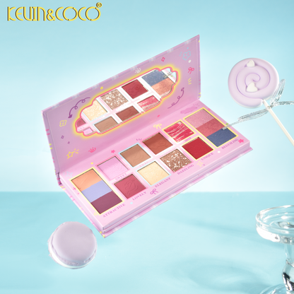 Kit de Maquillaje con Sombras y Espejo – Kevin&Coco REF:KC1146