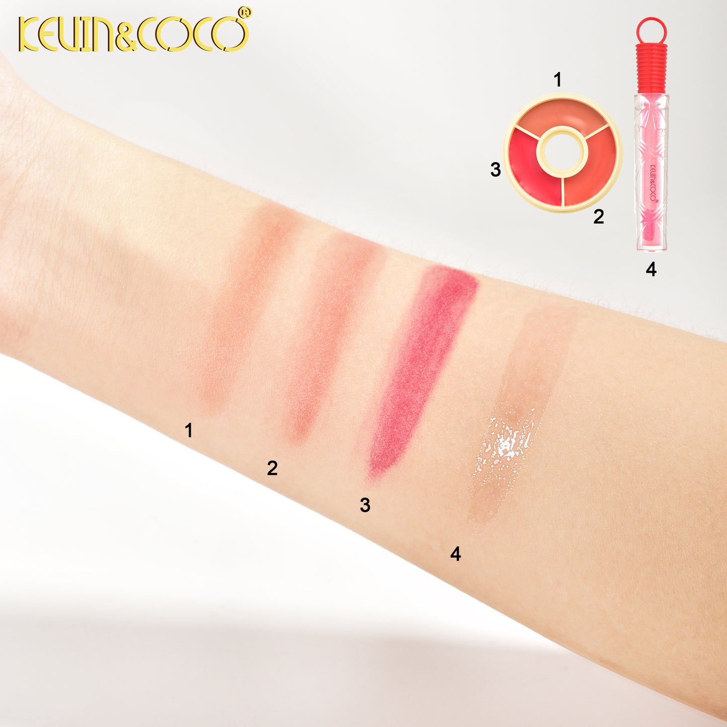 Kit Regalo de maquillaje Navidad KEVIN&COCO REF:KC1149