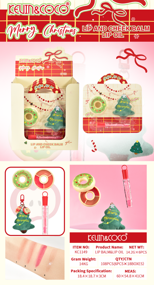 Kit Regalo de maquillaje Navidad KEVIN&COCO REF:KC1149