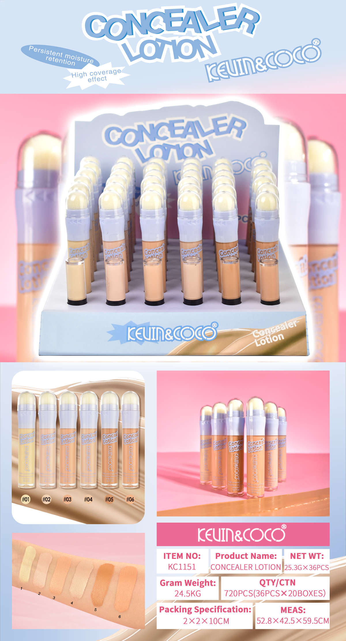 Corrector liquido kevin&coco REF:KC1151