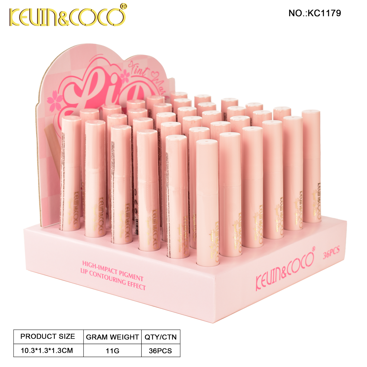 Marcador de Labios Tipo Tinta – Kevin&Coco REF:KC1179