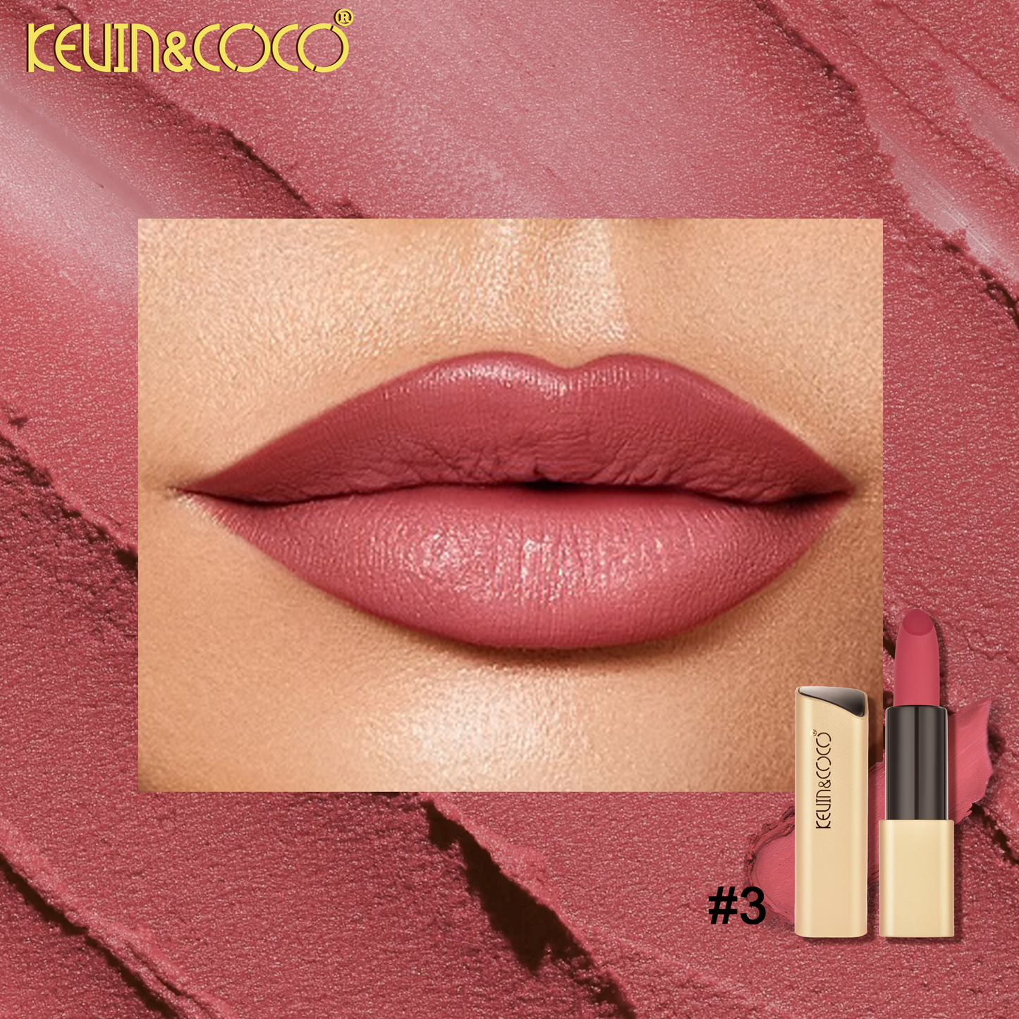 Labial en Barra Matte KEVIN&COCO REF:KC1204