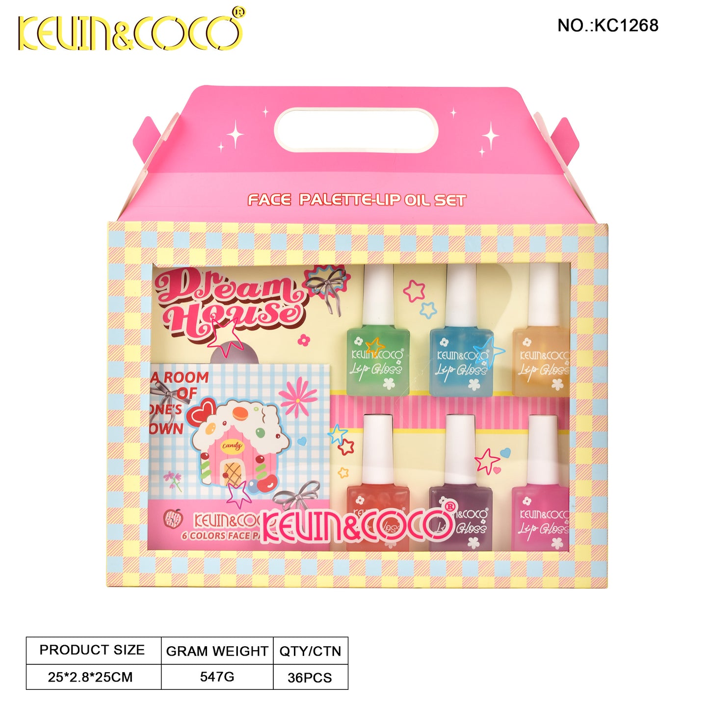SET DE MAQUILLAJE DREAM HOUSE REF:KC1268