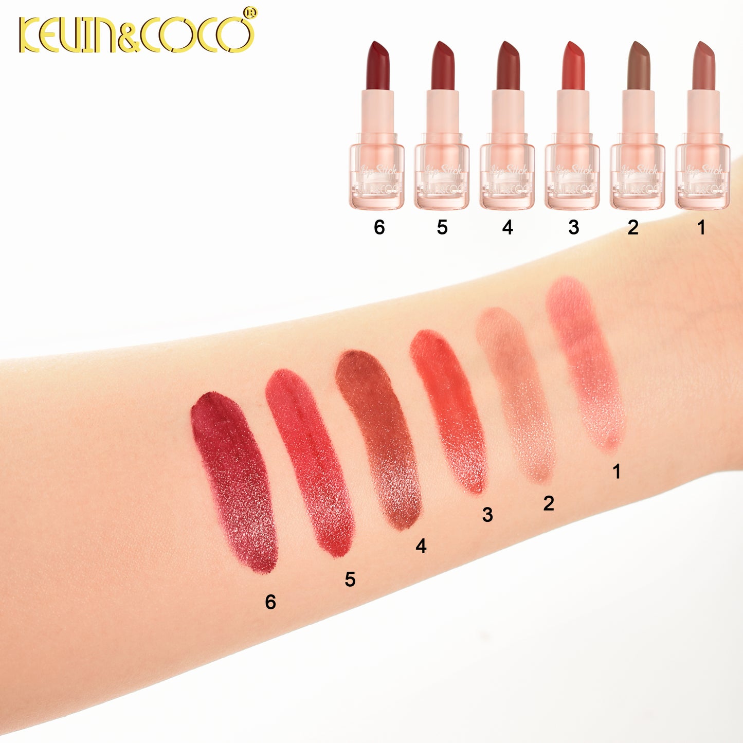 Labial en Barra Matte Velvet KEVIN&COCO REF:KC1286