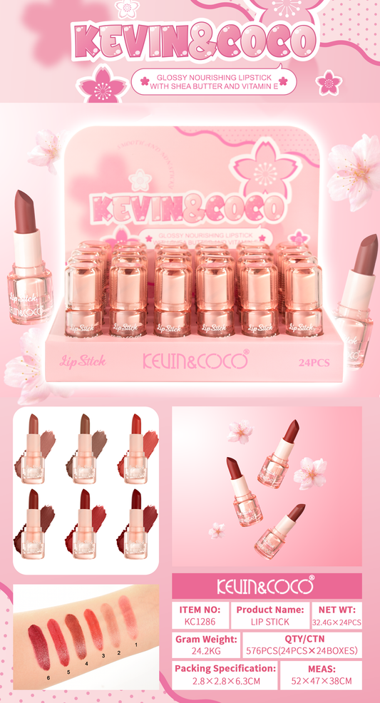 Labial en Barra Matte Velvet KEVIN&COCO REF:KC1286