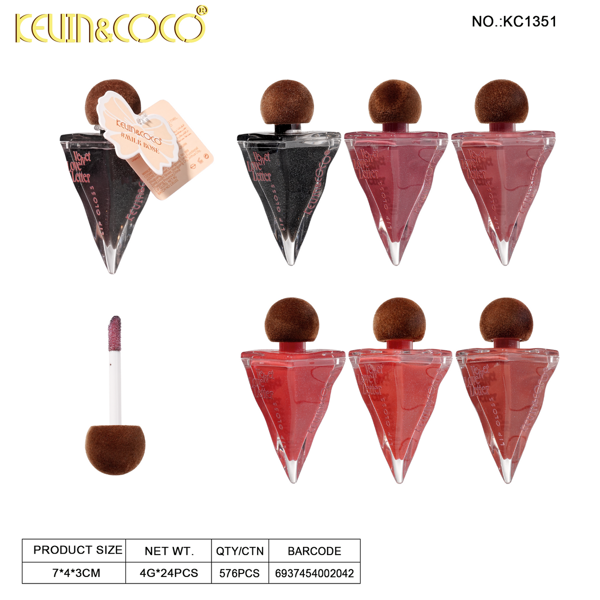 Labial liquido kevin&coco REF:KC1351