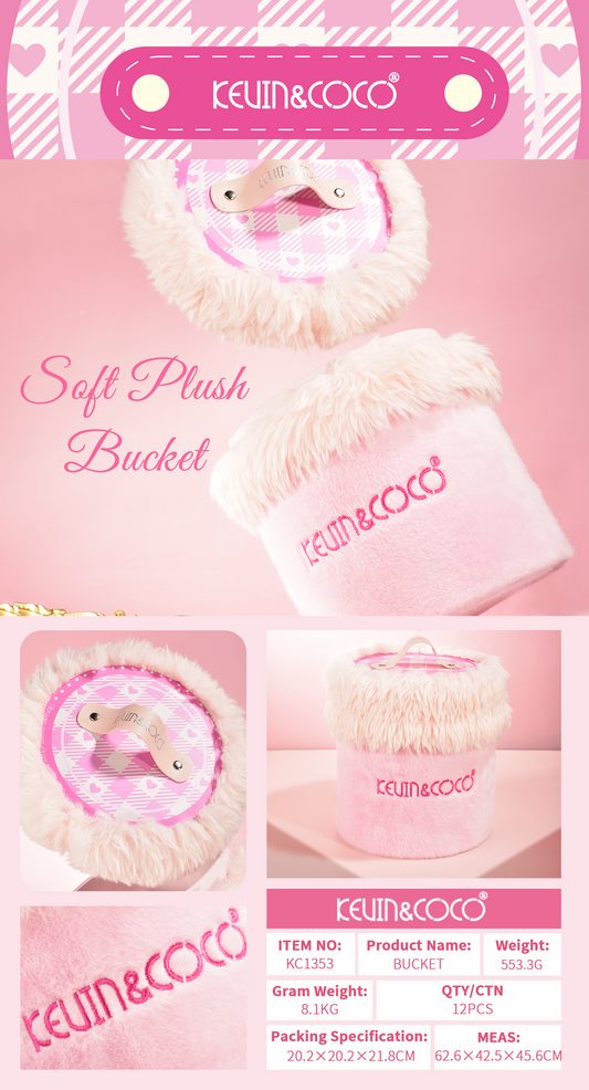 Canasta Organizador de maquillaje con tapa KEVIN&COCO REF:KC1353