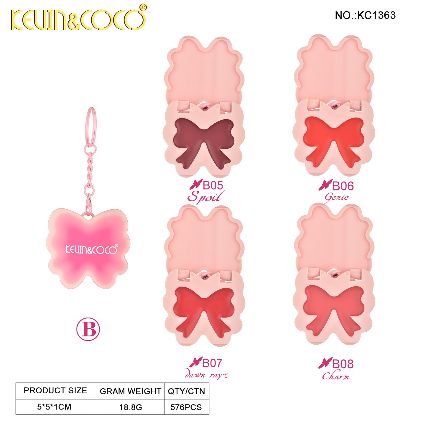 Rubor Cremoso KEVIN&COCO REF:KC1363