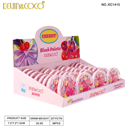 Rubor compacto Cherry kevin&coco REF:KC1415