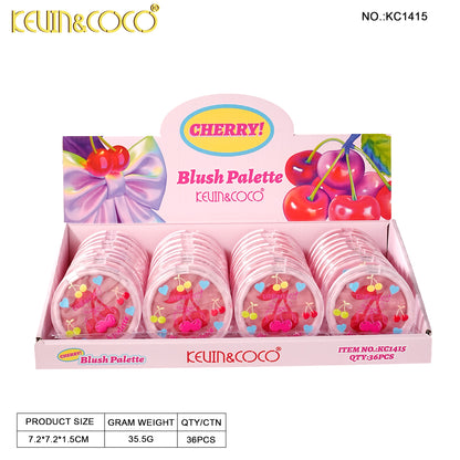 Rubor compacto Cherry kevin&coco REF:KC1415