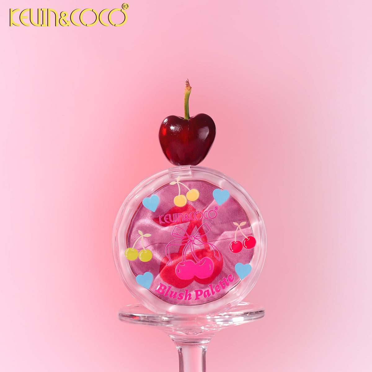Rubor compacto Cherry kevin&coco REF:KC1415