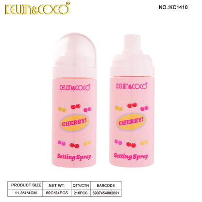 Fijador de maquillaje Setting Spray kevin&coco REF:KC1418