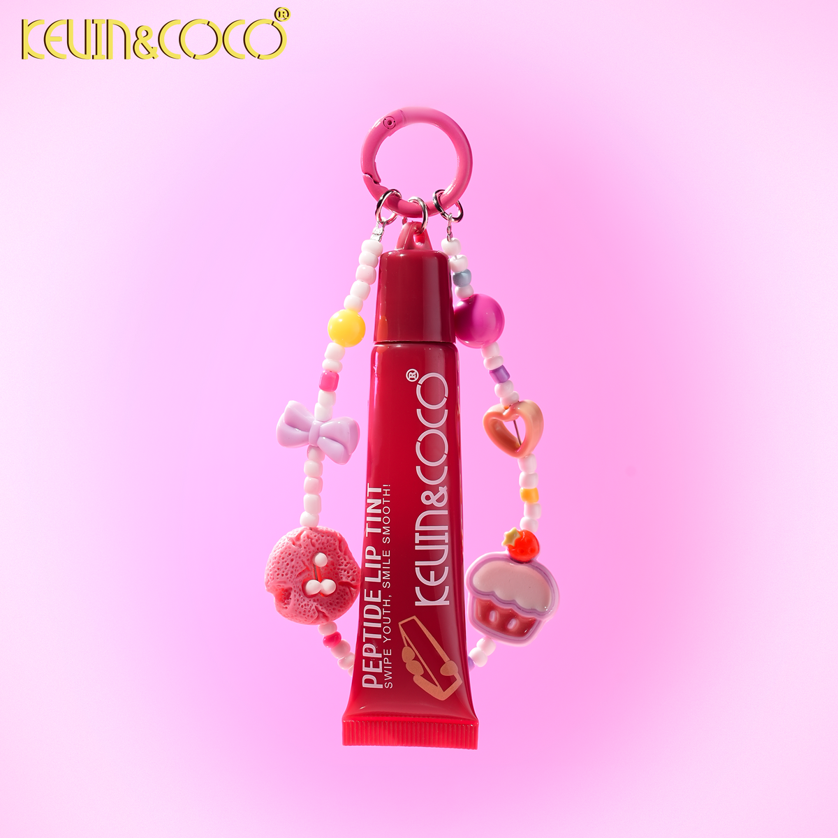 Brillo labial con llavero kevin&coco REF:KC1453