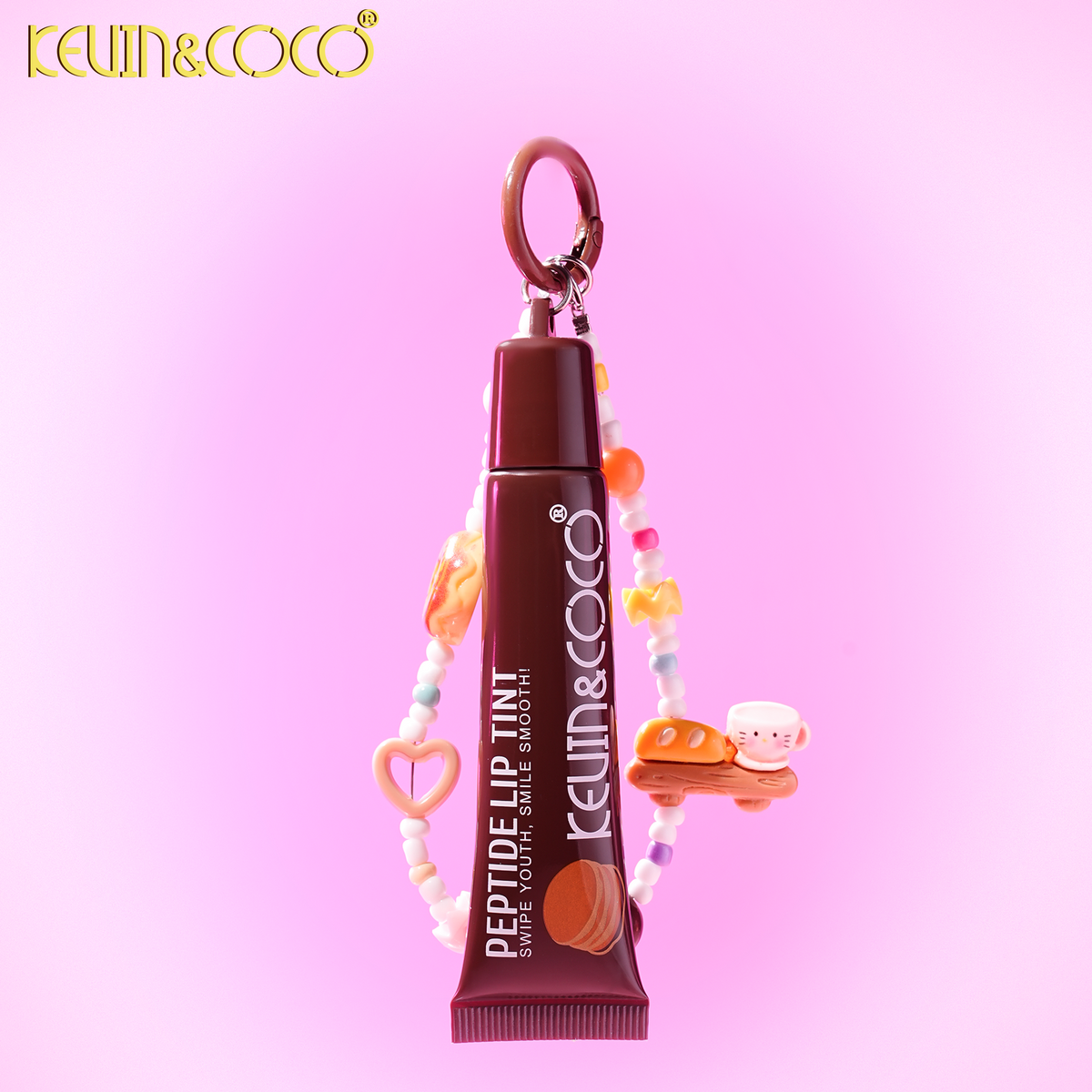 Brillo labial con llavero kevin&coco REF:KC1453