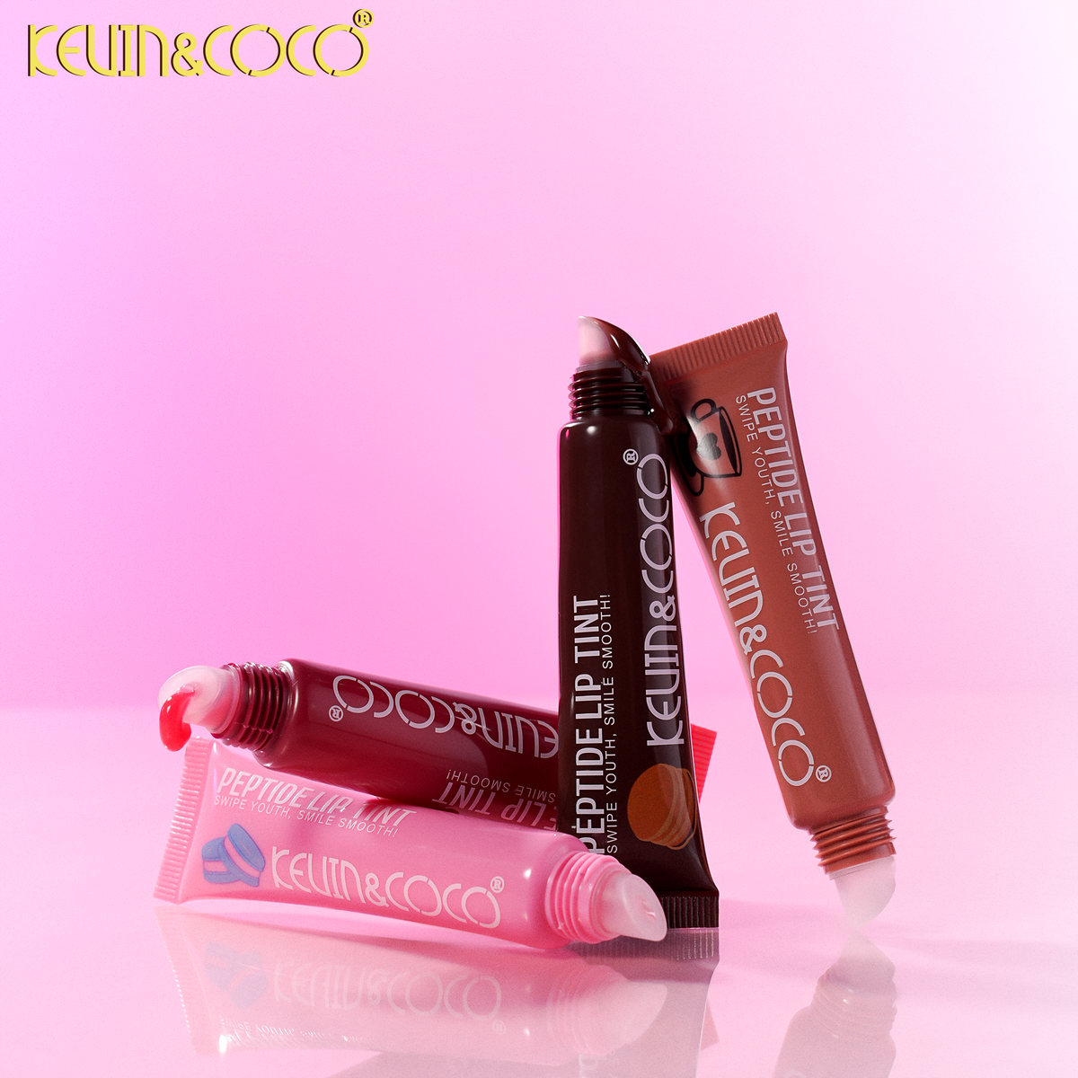 Brillo labial con llavero kevin&coco REF:KC1453