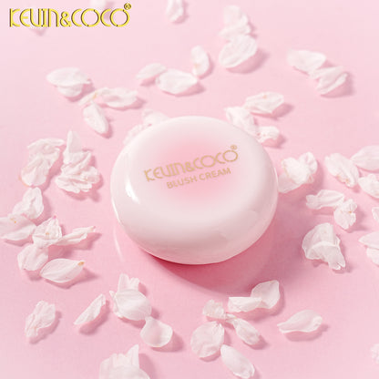 Set de rubor cremoso e iluminador Rose Halo kevin&coco REF:KC1473 - foto 10