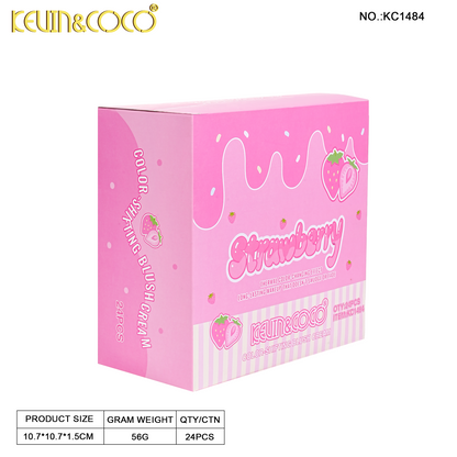 Rubor en crema Strawberry kevin&coco REF:KC1484