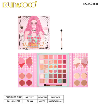 Paleta de maquillaje kevin&coco REF:KC1538