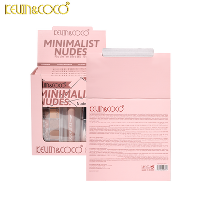 Kit de maquillaje Minimalist Nudes kevin&coco REF:KC1544