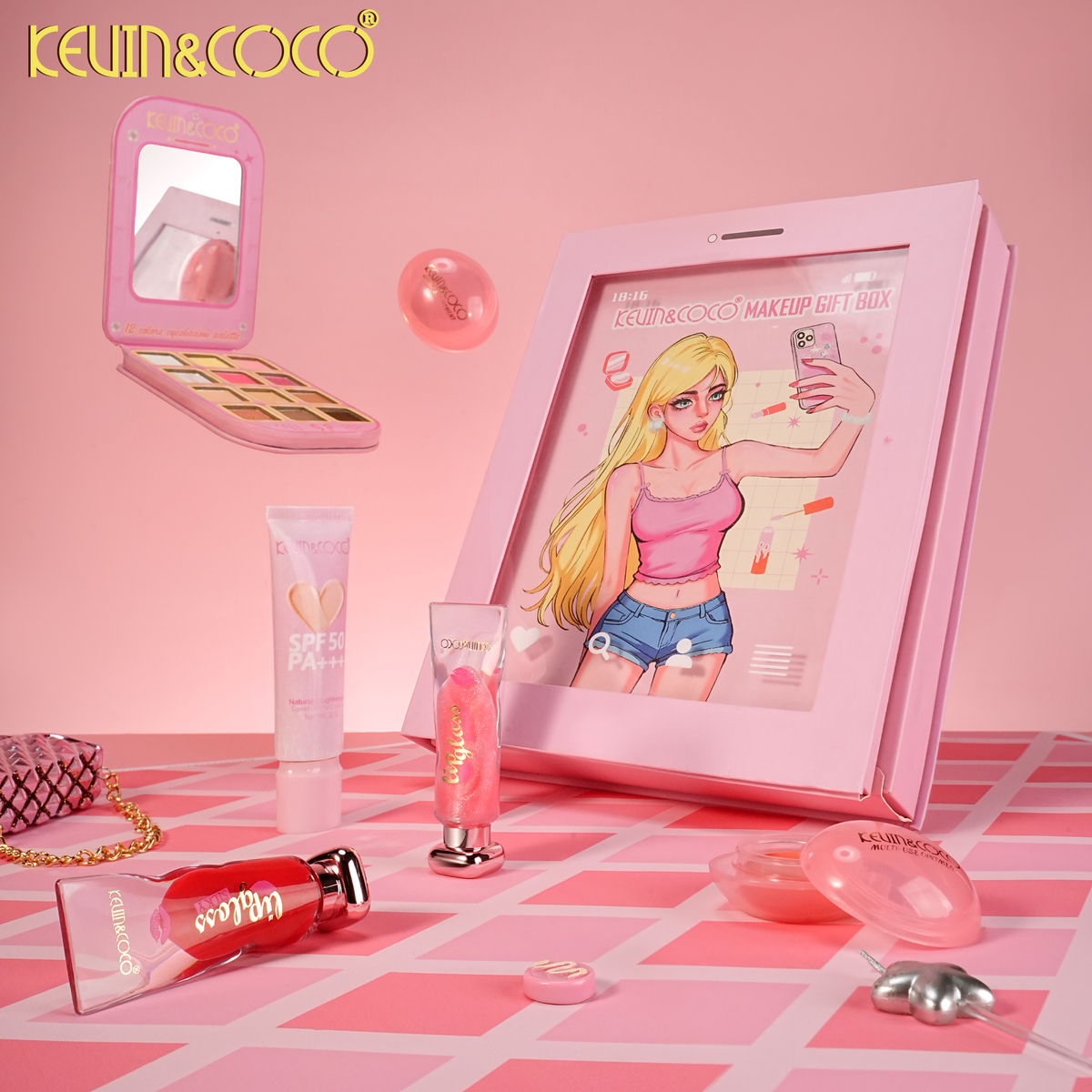 Kit de maquillaje Color Room kevin&coco REF:KC1560 - foto 3